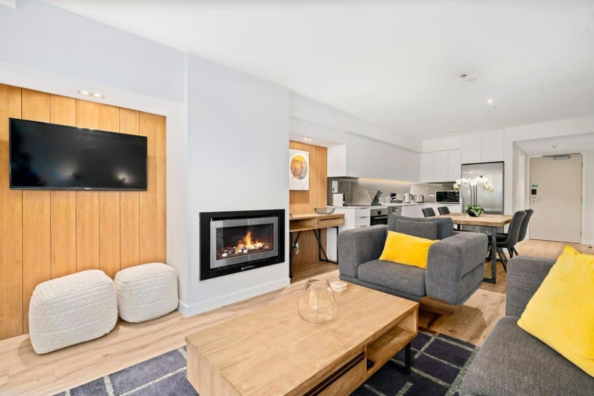 Cozy Coronet Peak Apartment At La Residence Du Parc Queenstown Luaran gambar